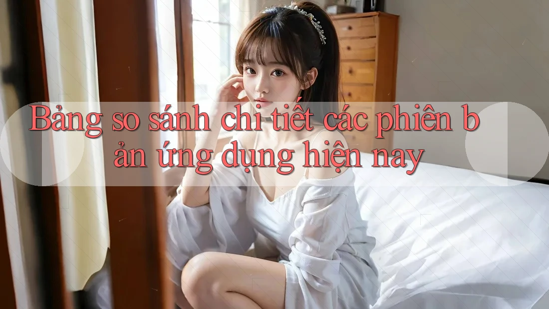 Bảng so sánh chi tiết các phiên bản ứng dụng hiện nay Bảng so sánh chi tiết các phiên bản ứng dụng hiện nay