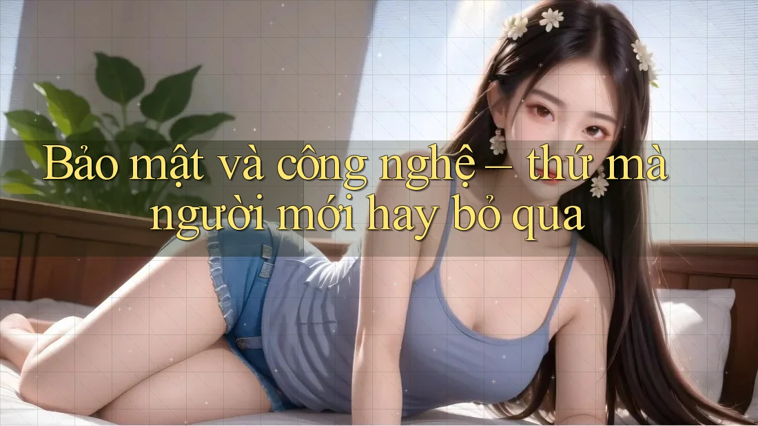Bảo mật và công nghệ – thứ mà người mới hay bỏ qua