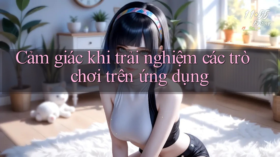 Cảm giác khi trải nghiệm các trò chơi trên ứng dụng Cảm giác khi trải nghiệm các trò chơi trên ứng dụng