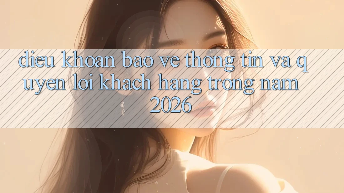Điều khoản Bảo vệ thông tin Và Quyền Lợi Khách hàng Trong Năm 2026 Điều khoản Bảo vệ thông tin Và Quyền Lợi Khách hàng Trong Năm 2026