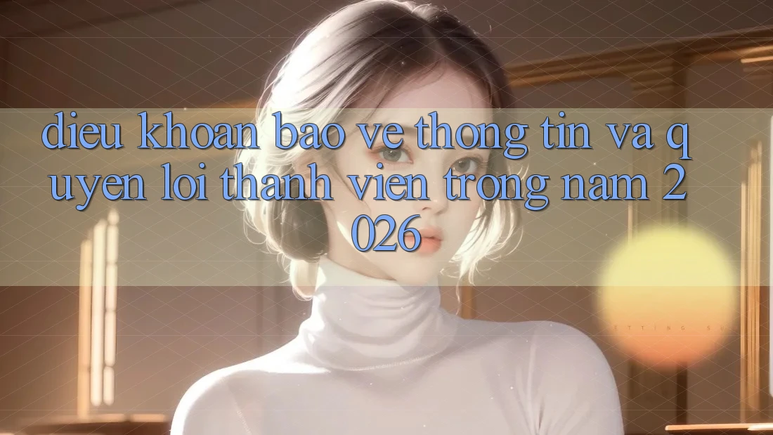 Điều khoản Bảo vệ thông tin Và Quyền Lợi Thành Viên Trong Năm 2026 Điều khoản Bảo vệ thông tin Và Quyền Lợi Thành Viên Trong Năm 2026