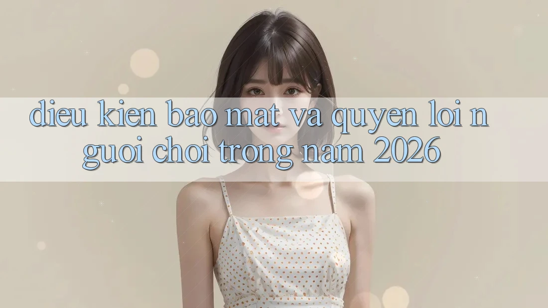 Điều kiện Bảo Mật Và Quyền Lợi Người chơi Trong Năm 2026 Điều kiện Bảo Mật Và Quyền Lợi Người chơi Trong Năm 2026