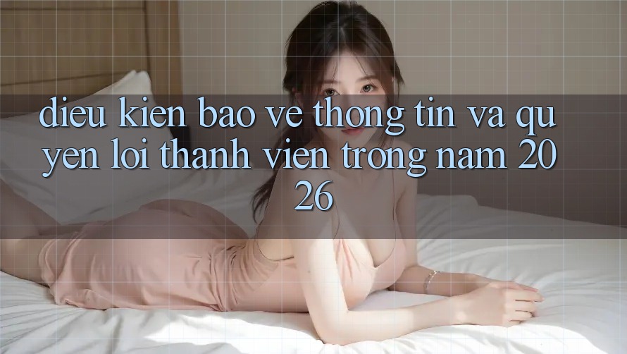 Điều kiện Bảo vệ thông tin Và Quyền Lợi Thành Viên Trong Năm 2026 Điều kiện Bảo vệ thông tin Và Quyền Lợi Thành Viên Trong Năm 2026