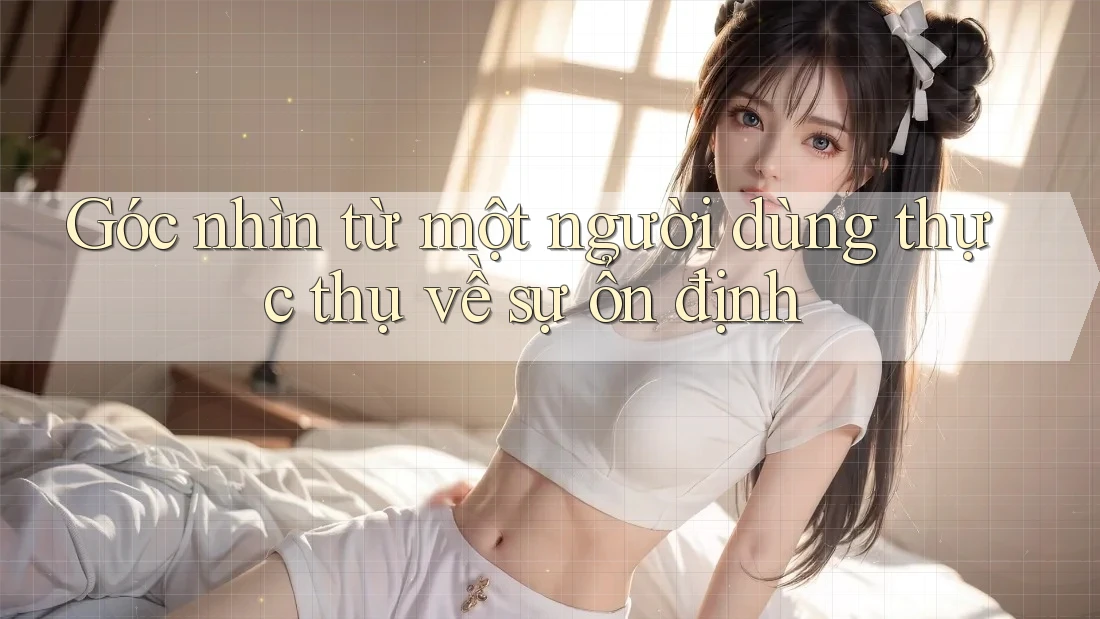 Góc nhìn từ một người dùng thực thụ về sự ổn định Góc nhìn từ một người dùng thực thụ về sự ổn định