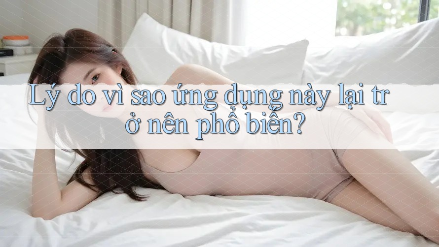 Lý do vì sao ứng dụng này lại trở nên phổ biến? Lý do vì sao ứng dụng này lại trở nên phổ biến?