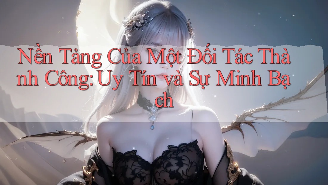 Nền Tảng Của Một Đối Tác Thành Công: Uy Tín và Sự Minh Bạch Nền Tảng Của Một Đối Tác Thành Công: Uy Tín và Sự Minh Bạch