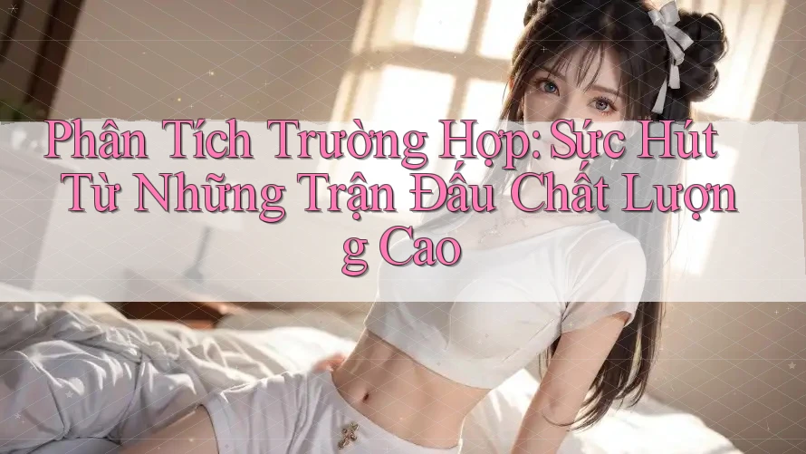 Phân Tích Trường Hợp: Sức Hút Từ Những Trận Đấu Chất Lượng Cao