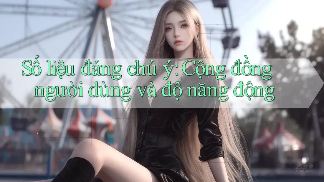 Số liệu đáng chú ý: Cộng đồng người dùng và độ năng động Số liệu đáng chú ý: Cộng đồng người dùng và độ năng động