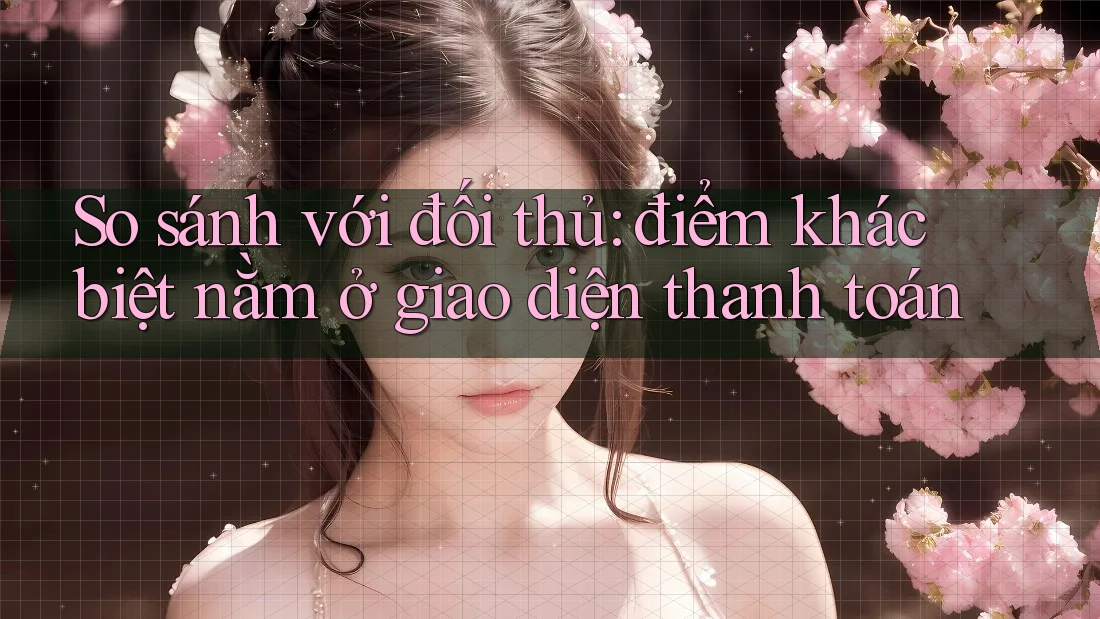 So sánh với đối thủ: điểm khác biệt nằm ở giao diện thanh toán So sánh với đối thủ: điểm khác biệt nằm ở giao diện thanh toán