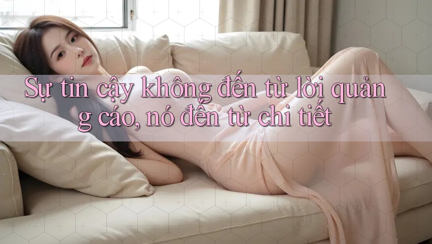 Sự tin cậy không đến từ lời quảng cáo, nó đến từ chi tiết Sự tin cậy không đến từ lời quảng cáo, nó đến từ chi tiết
