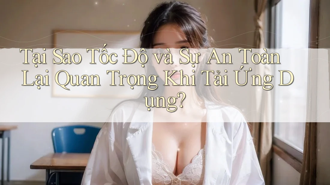 Tại Sao Tốc Độ và Sự An Toàn Lại Quan Trọng Khi Tải Ứng Dụng? Tại Sao Tốc Độ và Sự An Toàn Lại Quan Trọng Khi Tải Ứng Dụng?