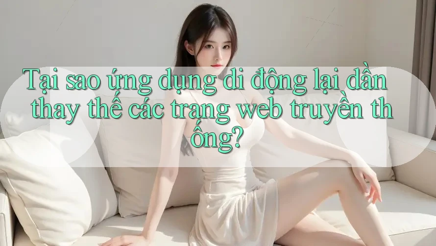 Tại sao ứng dụng di động lại dần thay thế các trang web truyền thống? Tại sao ứng dụng di động lại dần thay thế các trang web truyền thống?