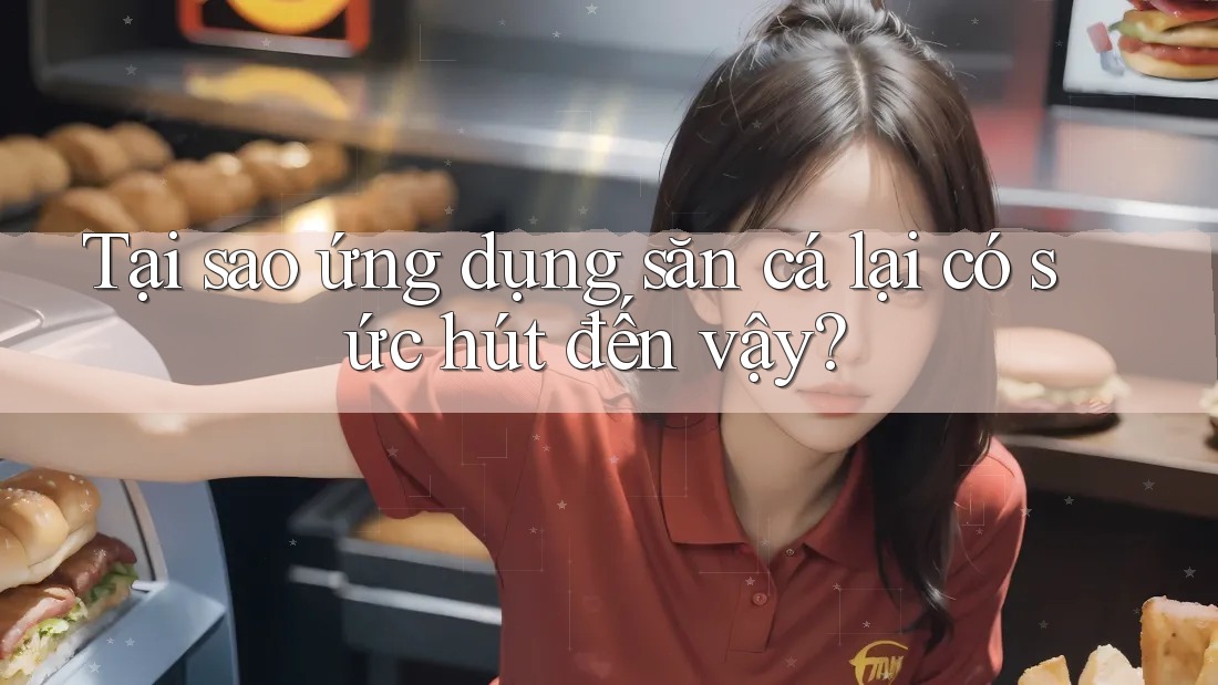 Tại sao ứng dụng săn cá lại có sức hút đến vậy?